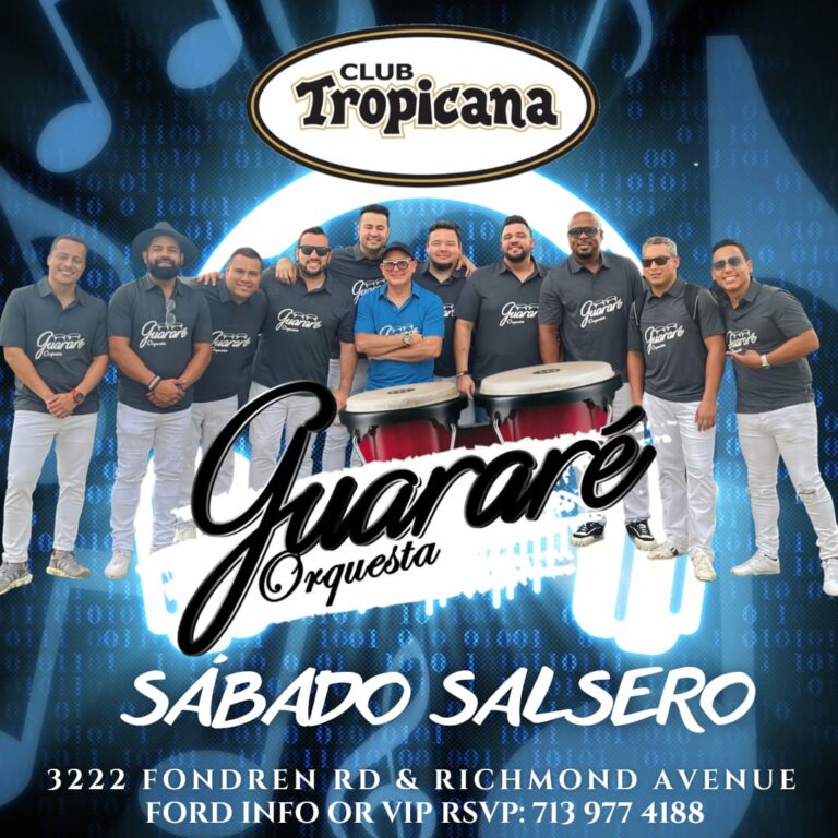 Live Salsa Saturdays At Club Tropicana 768x768