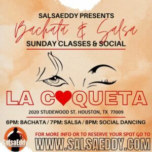 Salsa Bachata Social at La Coqueta 300x300