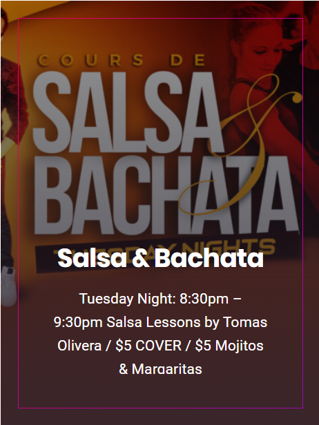 Salsa Bachata Tuesdays At Ixtapa Lounge