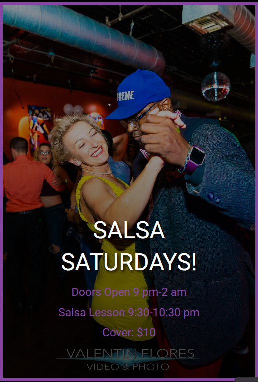 Salsa Saturdays At Brasils Nightclub