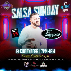 Salsa Sundays At The Cubby Bear 300x300